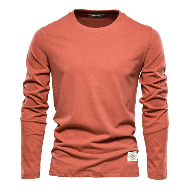 Essential Cotton Shirt for Men with Long Sleeves – Alex