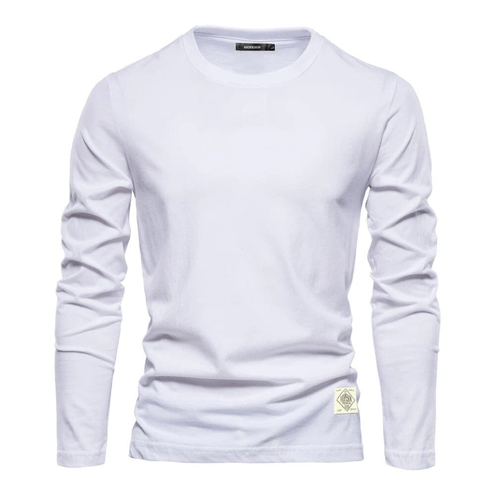 Essential Cotton Shirt for Men with Long Sleeves – Alex