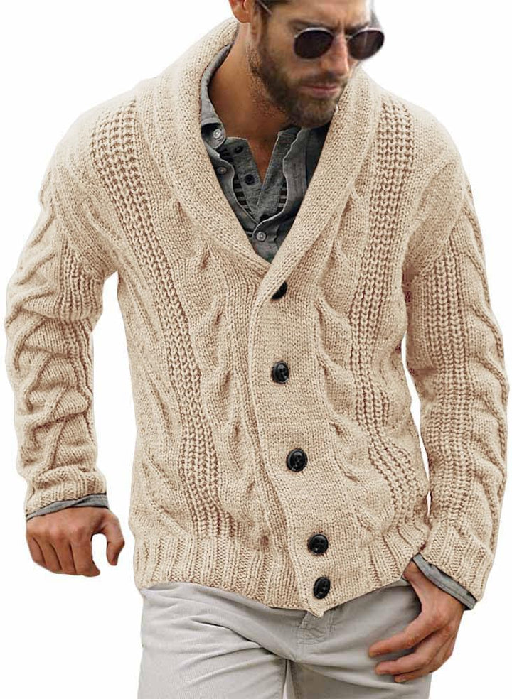 Stylish Knit Cardigan for Men - Ethan