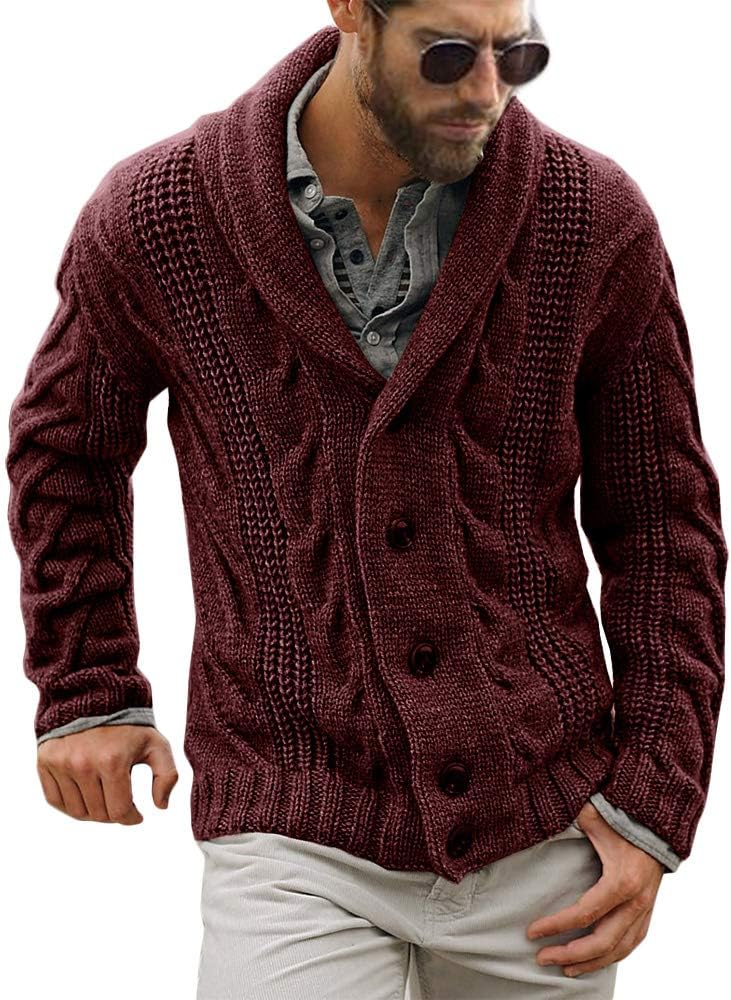 Stylish Knit Cardigan for Men - Ethan