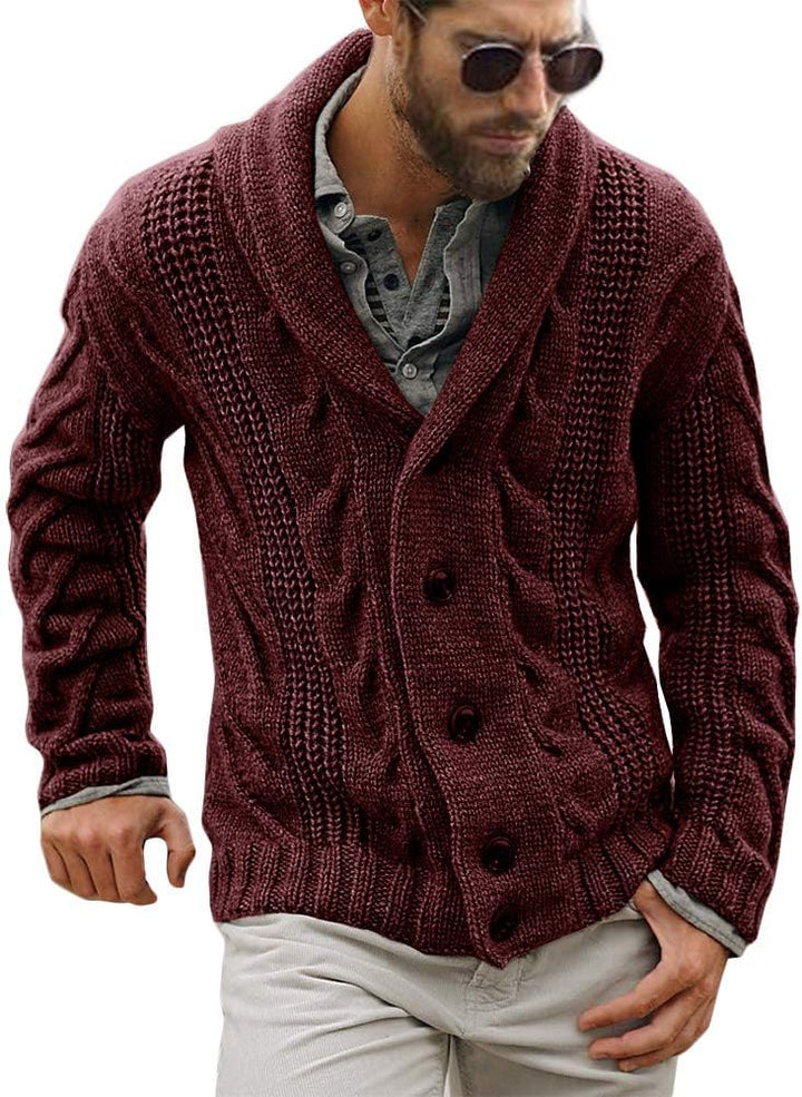 Stylish Knit Cardigan for Men - Ethan
