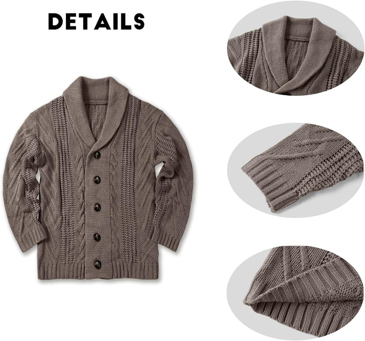 Stylish Knit Cardigan for Men - Ethan