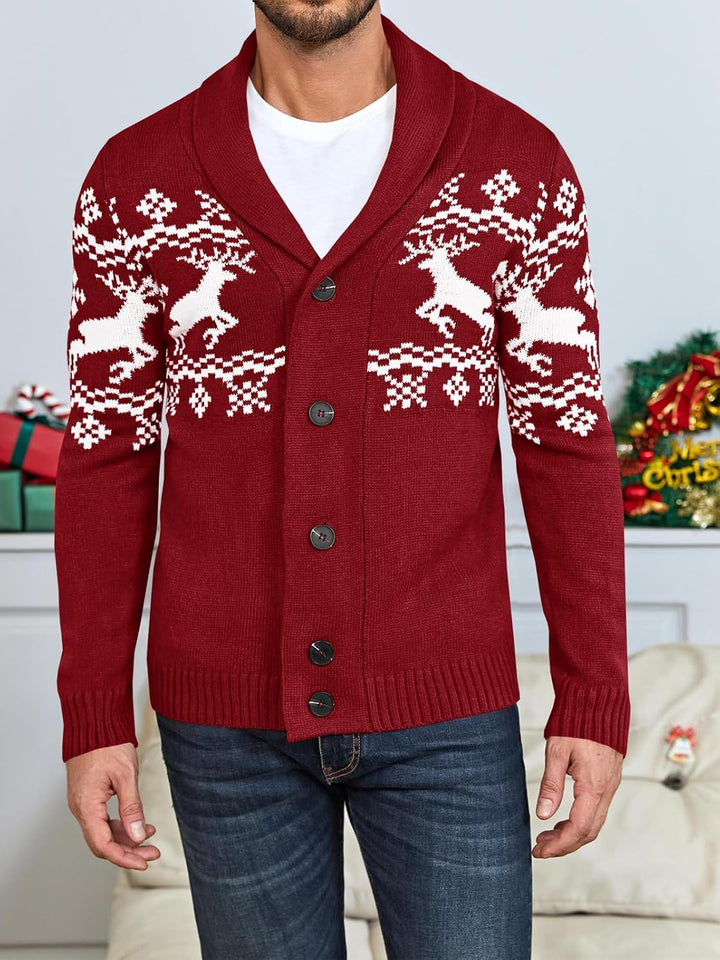 Stylish Knit Cardigan for Men - Ethan