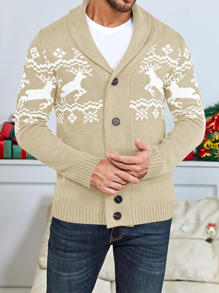 Stylish Knit Cardigan for Men - Ethan