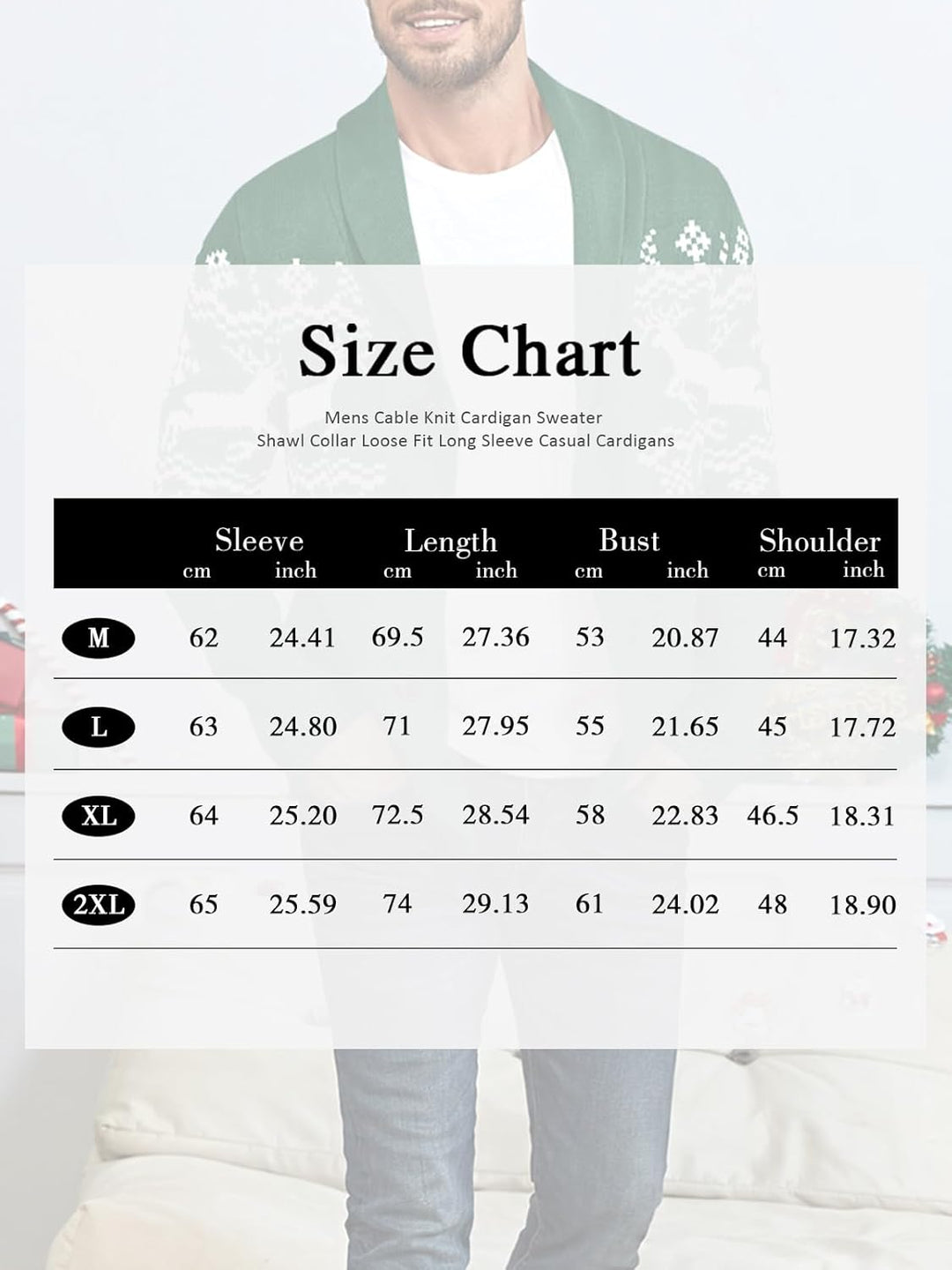 Stylish Knit Cardigan for Men - Ethan