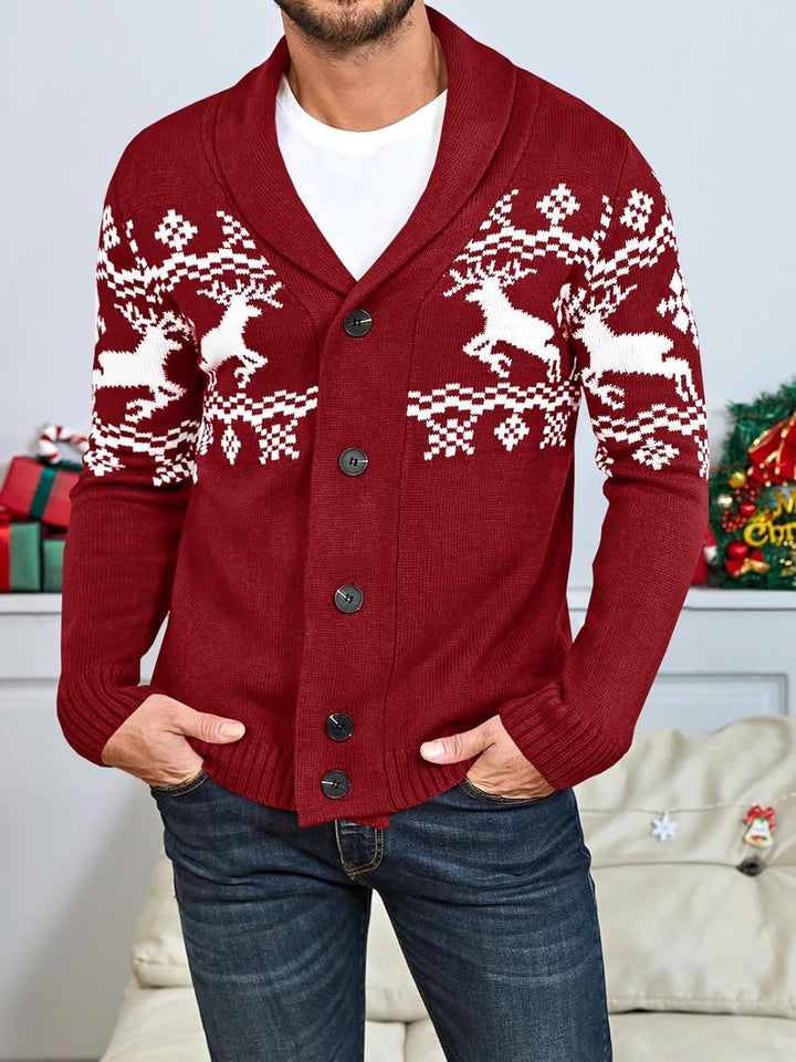 Stylish Knit Cardigan for Men - Ethan