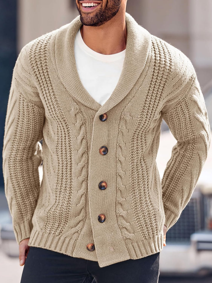 Stylish Knit Cardigan for Men - Ethan