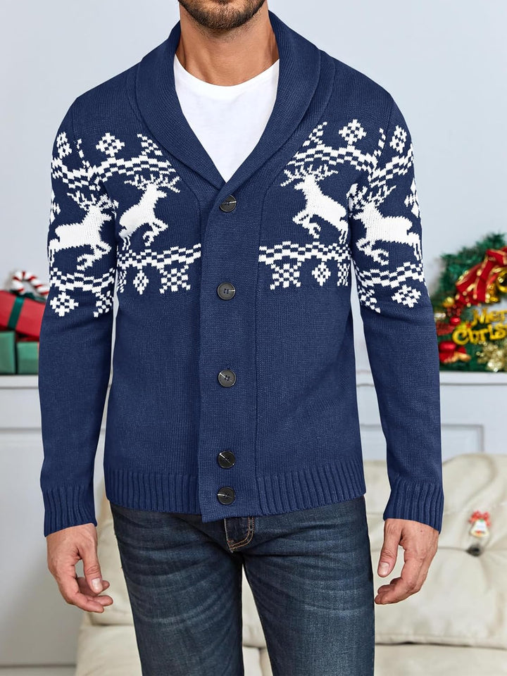 Stylish Knit Cardigan for Men - Ethan