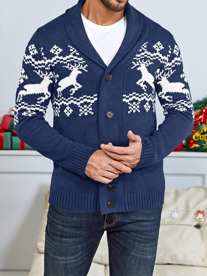 Stylish Knit Cardigan for Men - Ethan