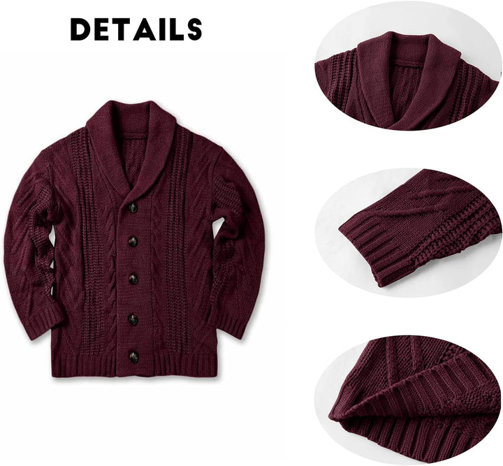 Stylish Knit Cardigan for Men - Ethan