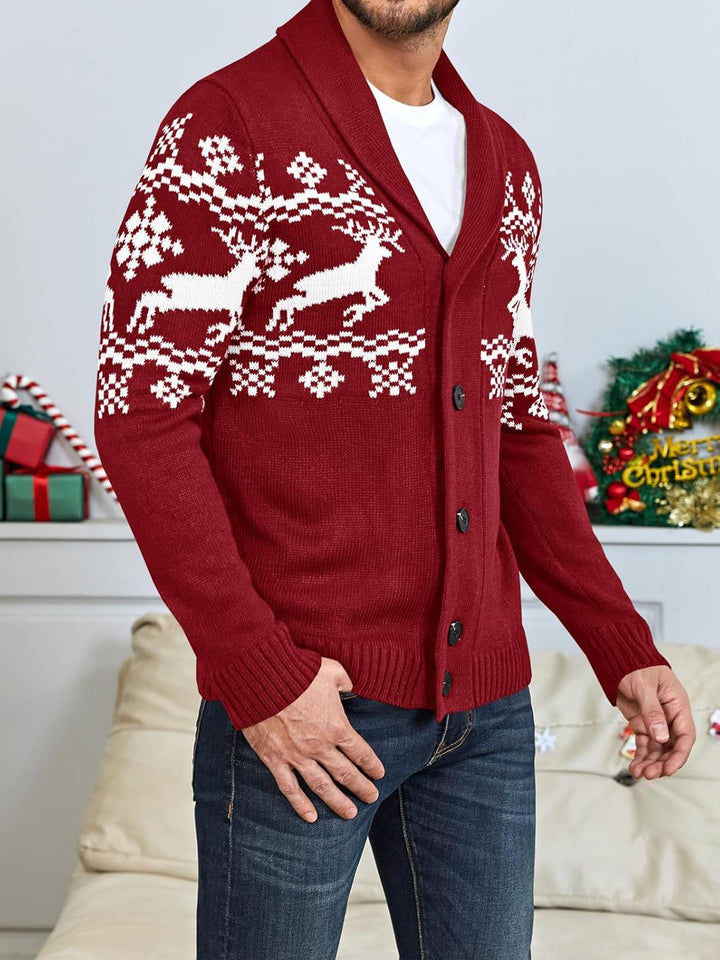 Stylish Knit Cardigan for Men - Ethan