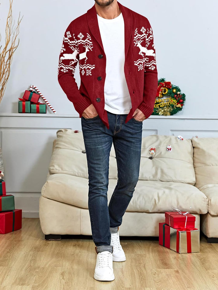 Stylish Knit Cardigan for Men - Ethan