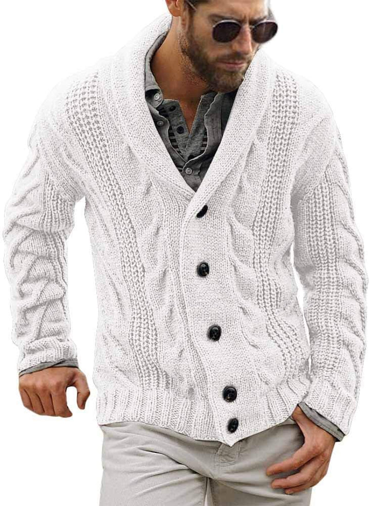 Stylish Knit Cardigan for Men - Ethan