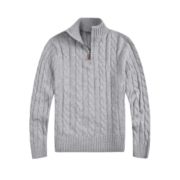 Vincent's Cozy Half-Zip Pullover for Men