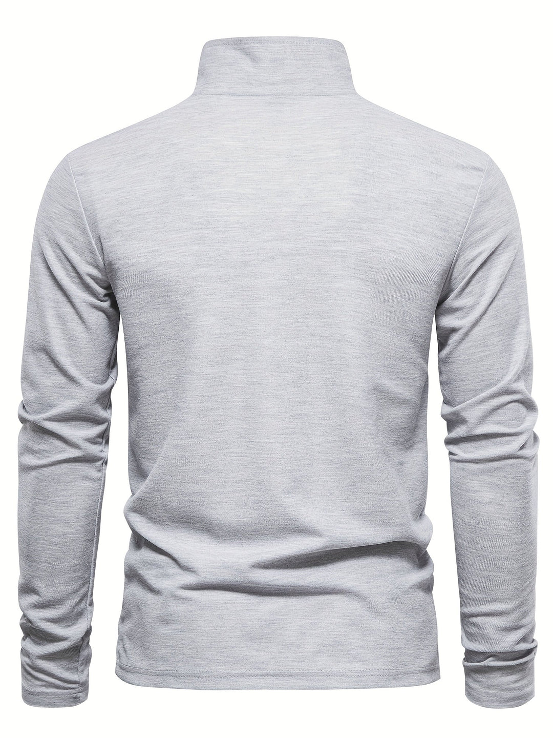 Breathable Long-Sleeve Polo Shirt for Men