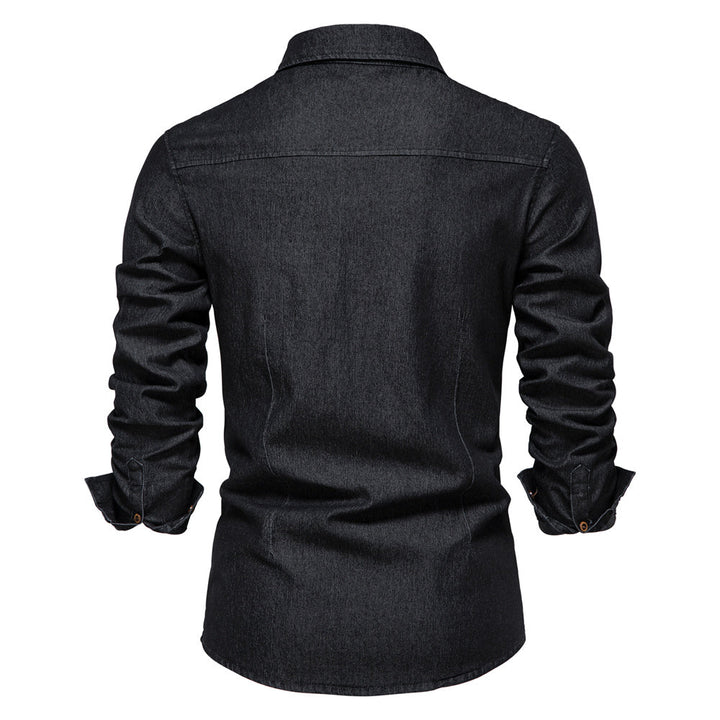 Flex Denim Button-Up - Carter