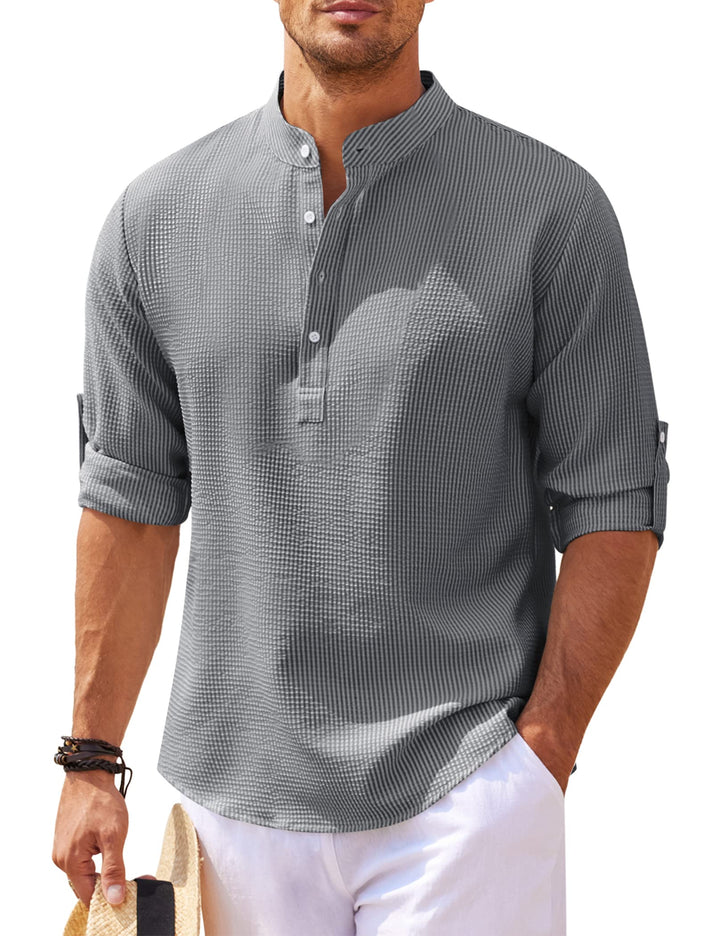 Urban Chic Men's Button-Up Shirt