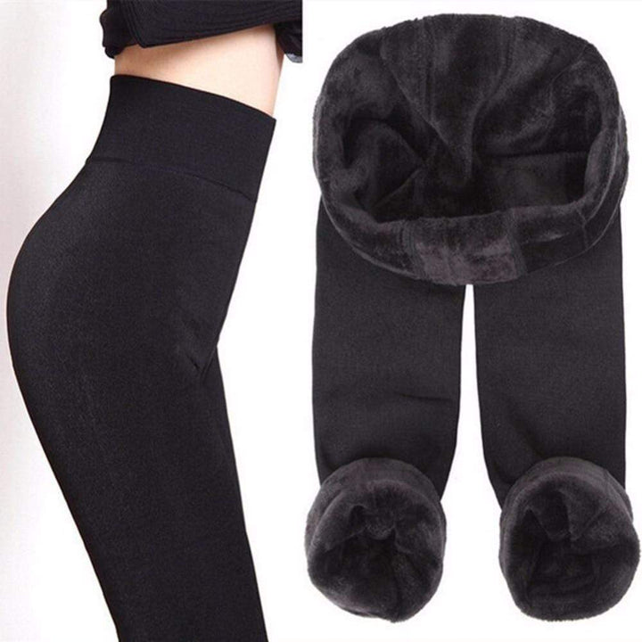 Cozy Winter Leggings with Fleece Lining - Ava