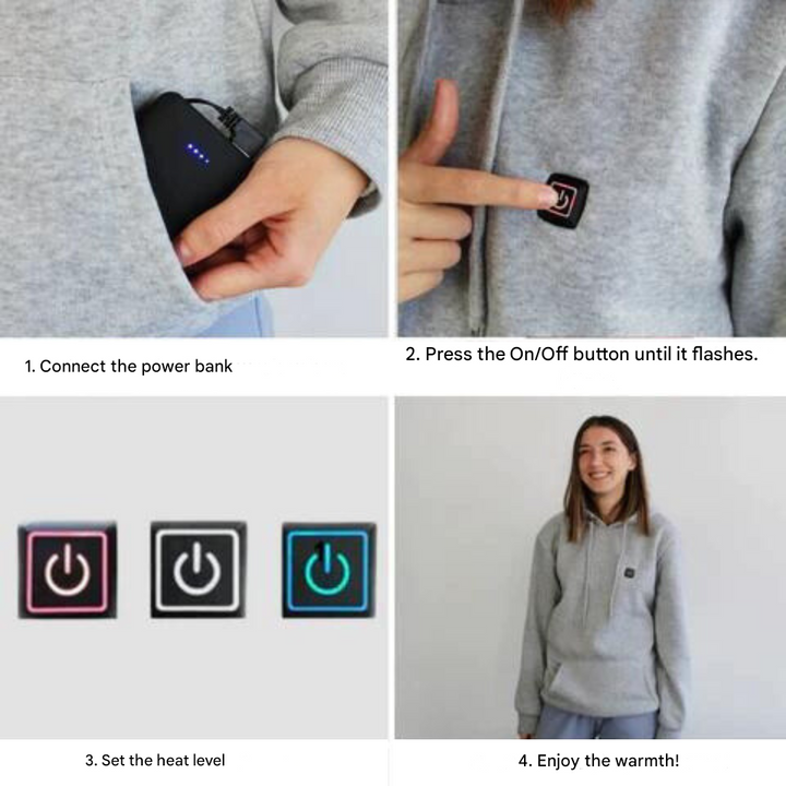 Cozy Electric Hoodie - WarmWear