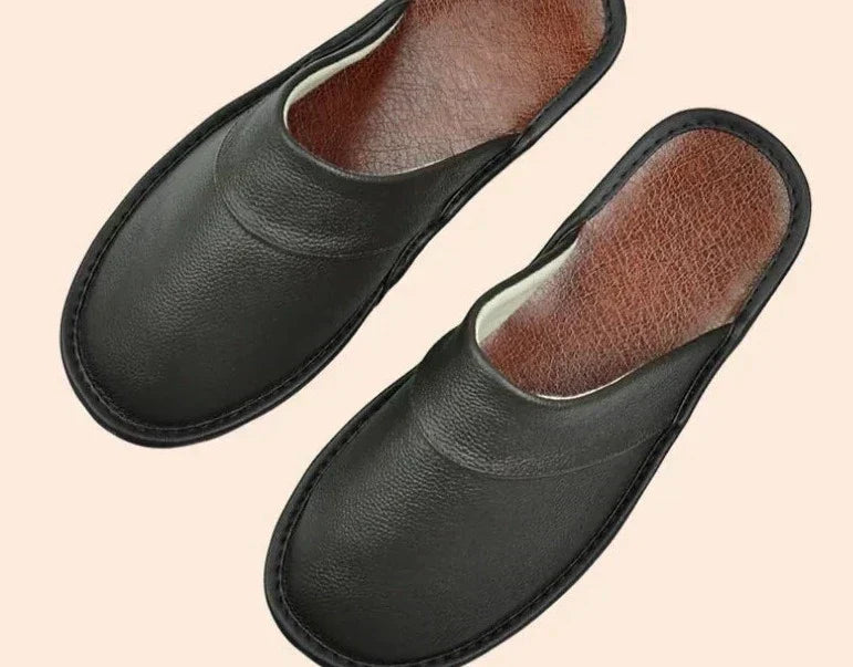 Lucas Leather Slip-Ons for Men