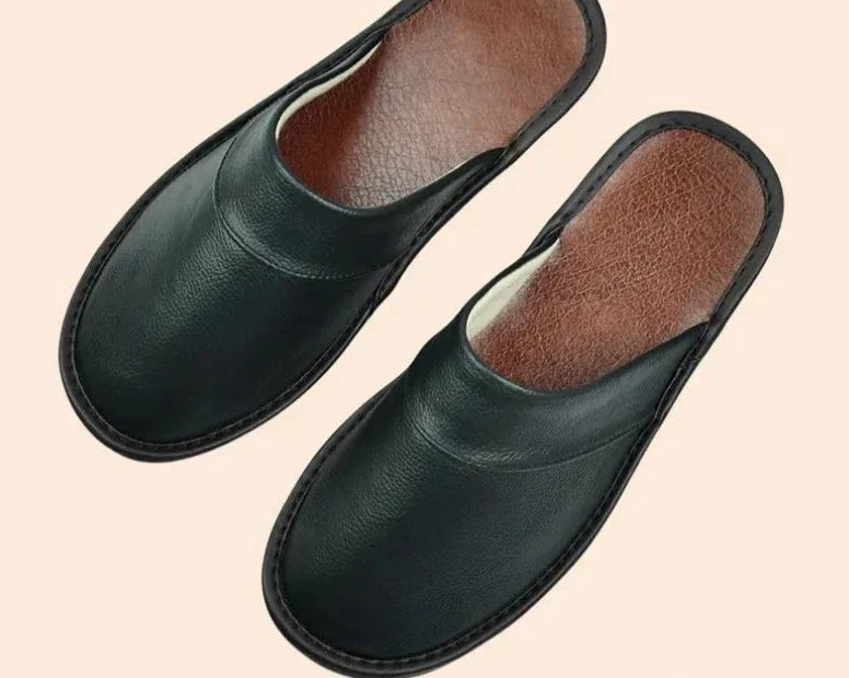 Lucas Leather Slip-Ons for Men