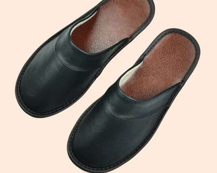 Lucas Leather Slip-Ons for Men
