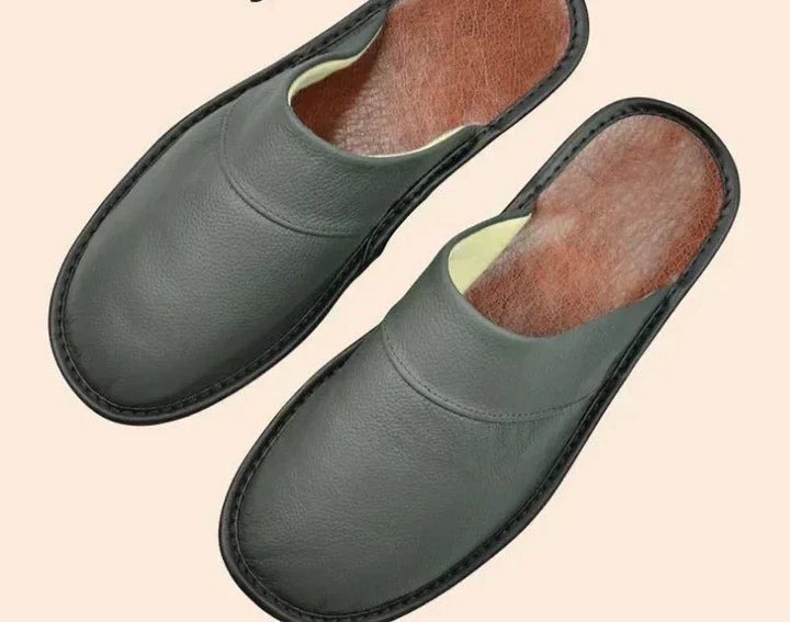 Lucas Leather Slip-Ons for Men