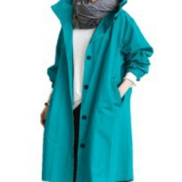 Hooded Women's Overcoat - Sophie