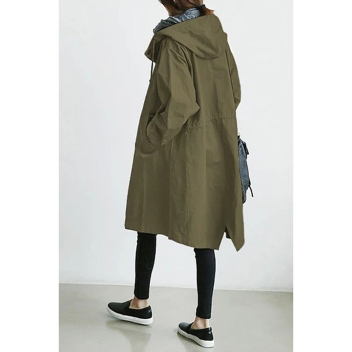 Hooded Women's Overcoat - Sophie