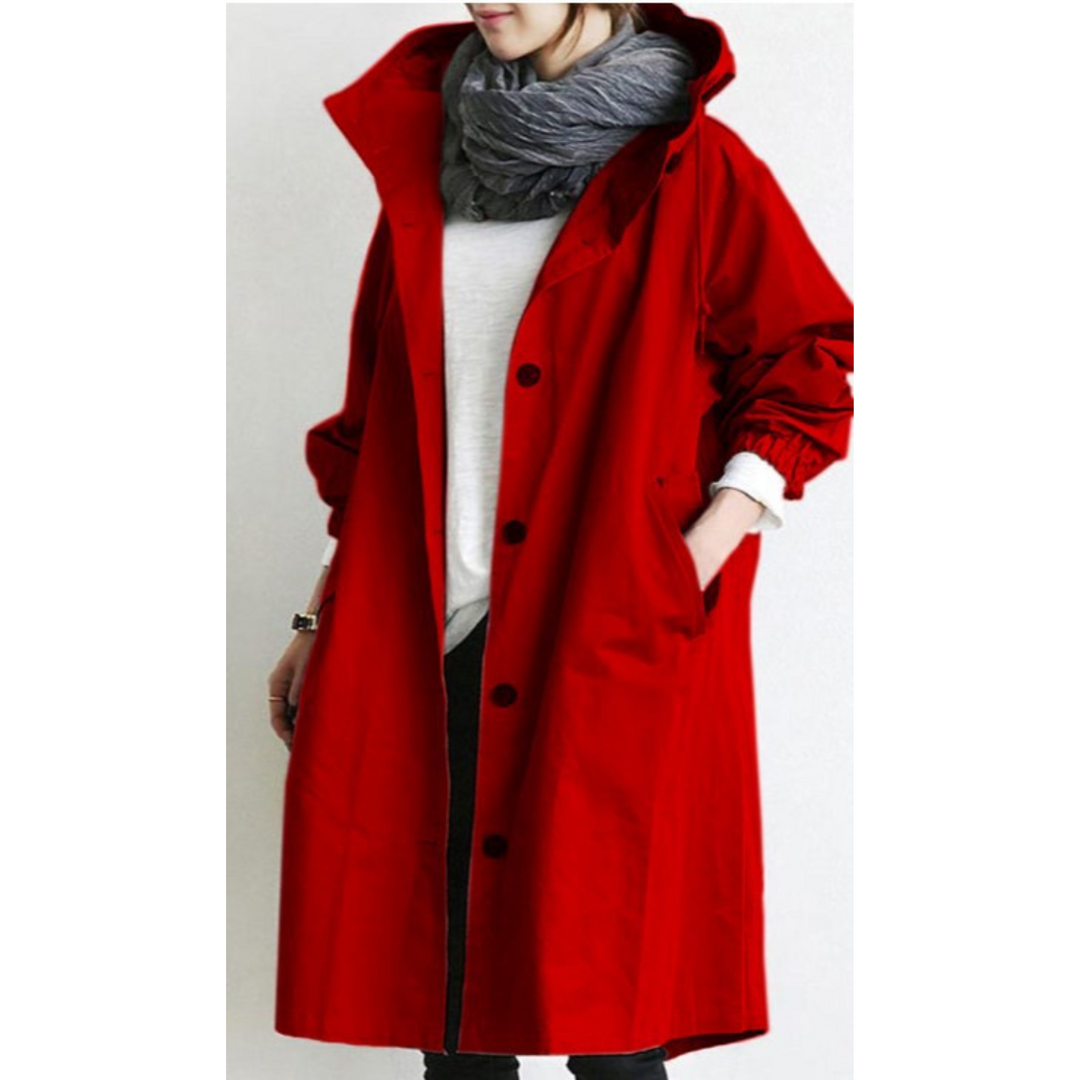 Hooded Women's Overcoat - Sophie