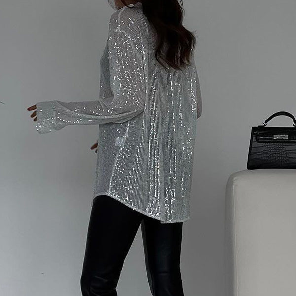 Luminous Sequin Top – Aurora