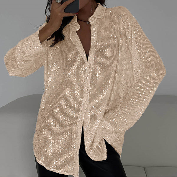 Luminous Sequin Top – Aurora