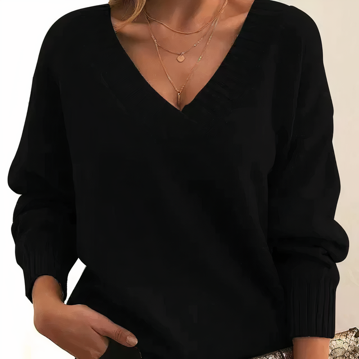 Elegant Cashmere Pullover - Sophia
