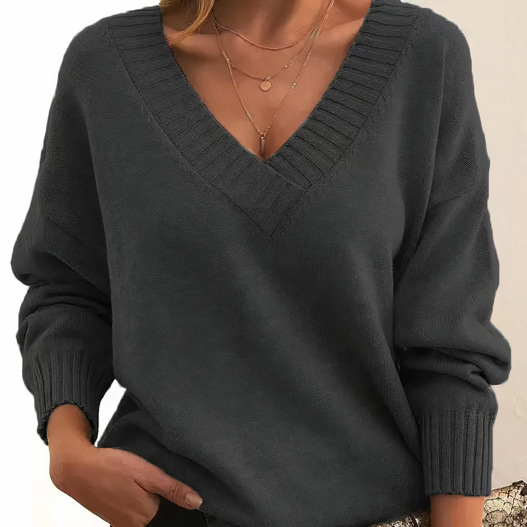 Elegant Cashmere Pullover - Sophia