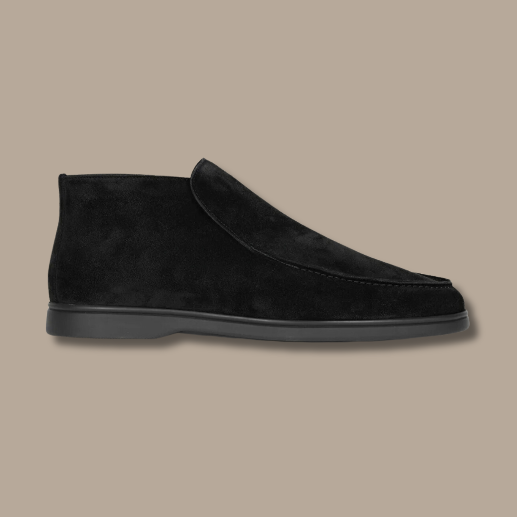 Elegant Suede Slip-Ons - Carter
