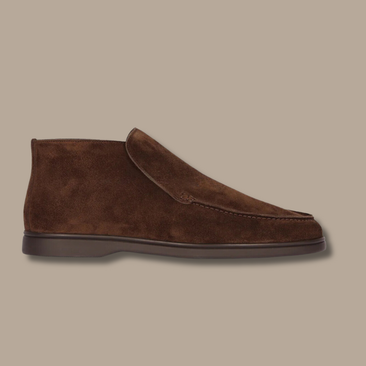 Elegant Suede Slip-Ons - Carter