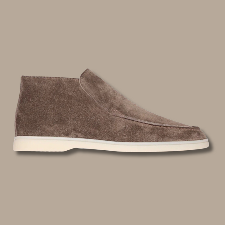 Elegant Suede Slip-Ons - Carter