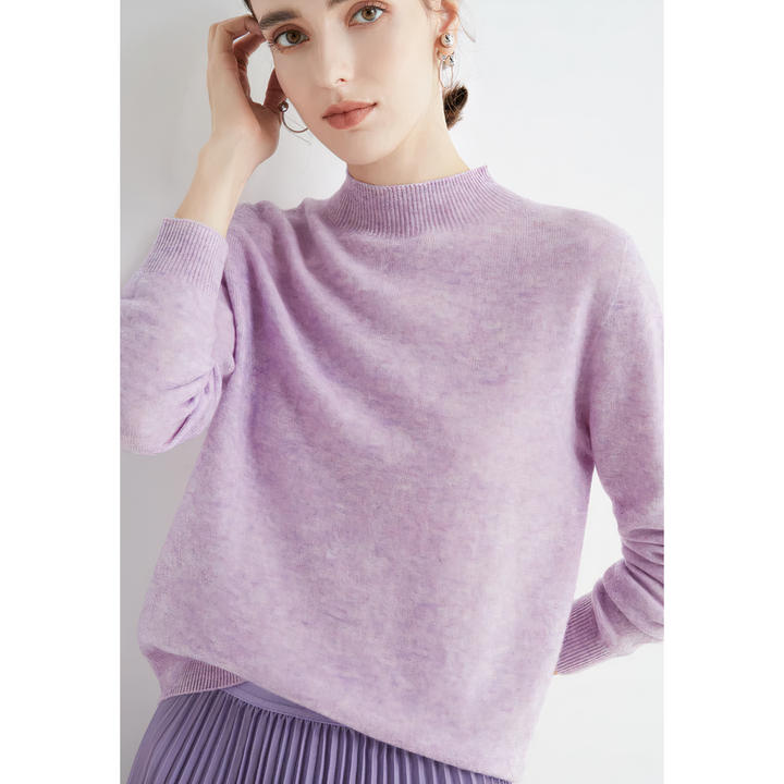 Sophisticated Cashmere Knit Sweater for Her - Isabella