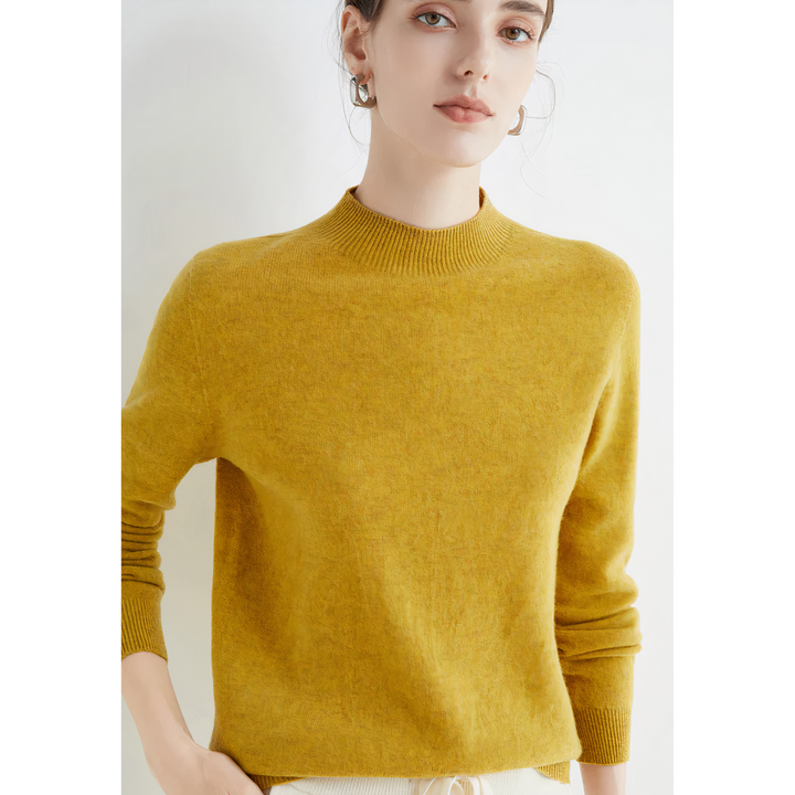 Sophisticated Cashmere Knit Sweater for Her - Isabella