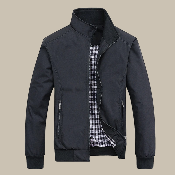 Lightweight Summer Jacket for Men | Casual Windbreaker with Collar by Alex