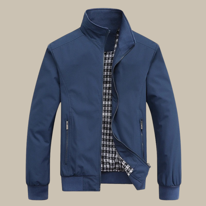Lightweight Summer Jacket for Men | Casual Windbreaker with Collar by Alex