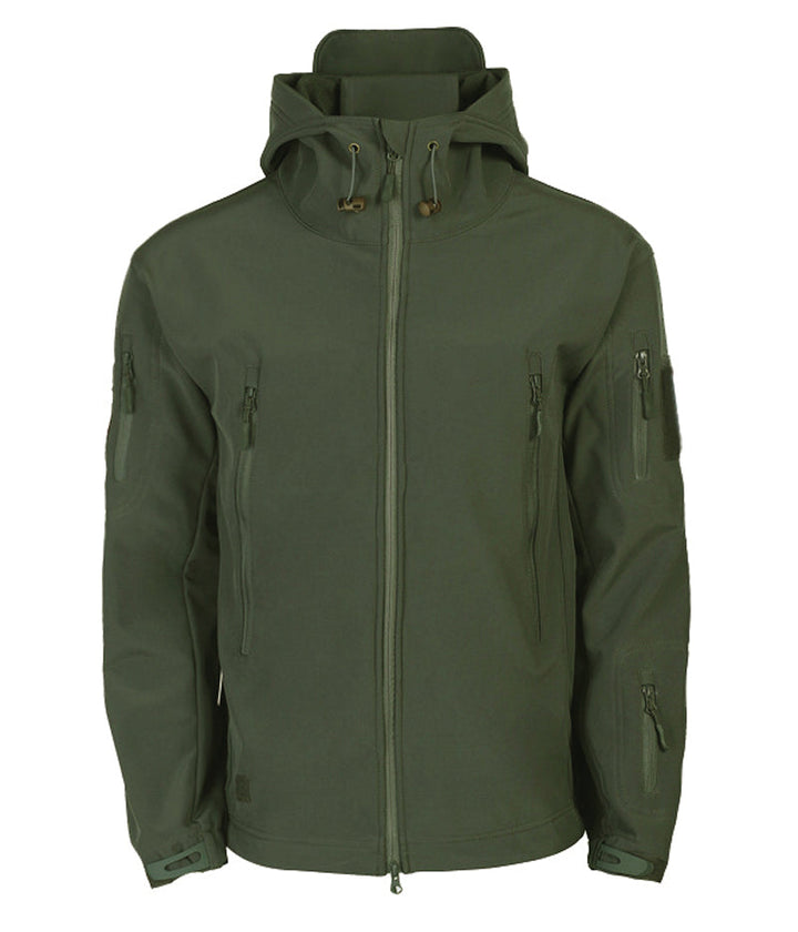 Men's Versatile Softshell Jacket with Hood for All-Weather Conditions - Seth