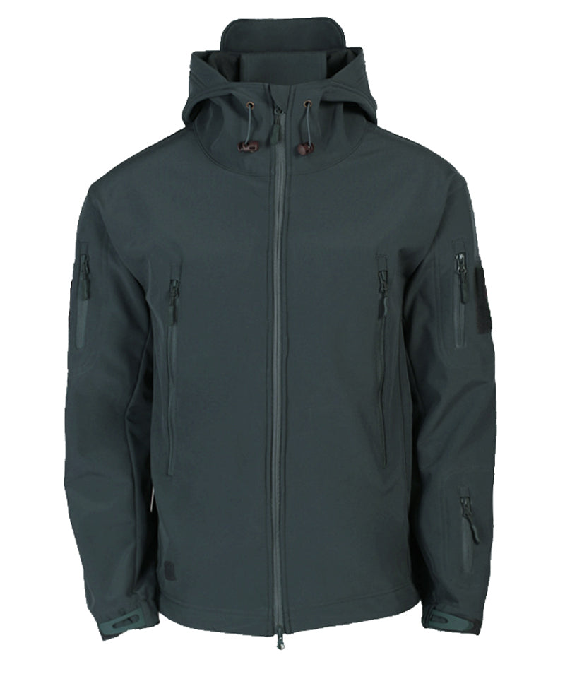 Men's Versatile Softshell Jacket with Hood for All-Weather Conditions - Seth