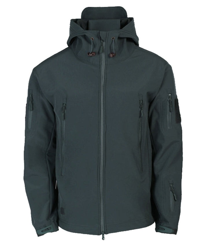 Men's Versatile Softshell Jacket with Hood for All-Weather Conditions - Seth