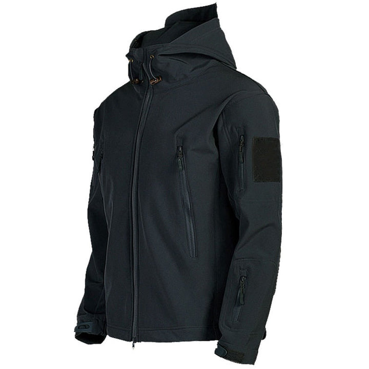 Men's Versatile Softshell Jacket with Hood for All-Weather Conditions - Seth