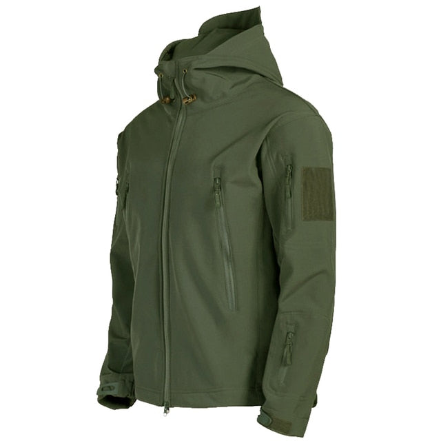 Men's Versatile Softshell Jacket with Hood for All-Weather Conditions - Seth