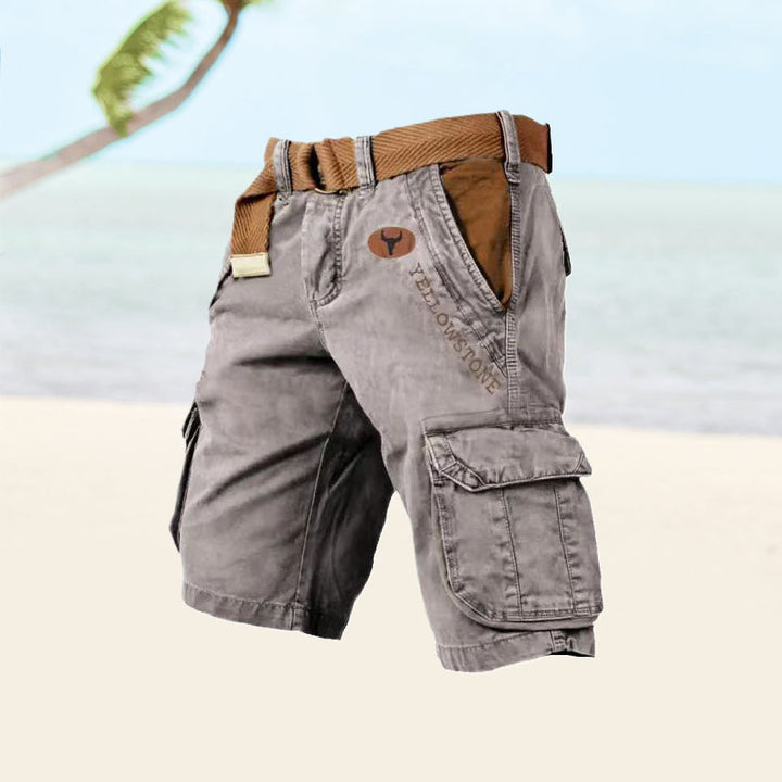 Ethan's Versatile Cargo Shorts for Him