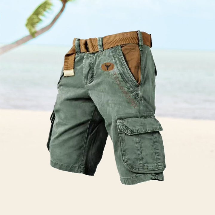 Ethan's Versatile Cargo Shorts for Him