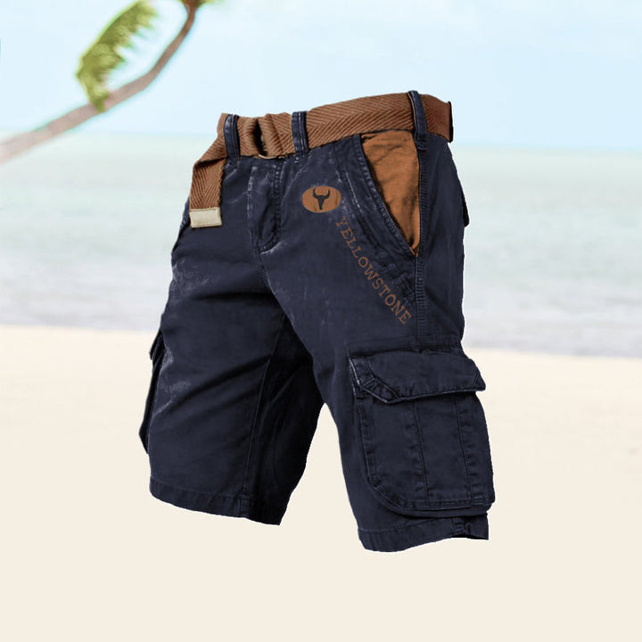 Ethan's Versatile Cargo Shorts for Him