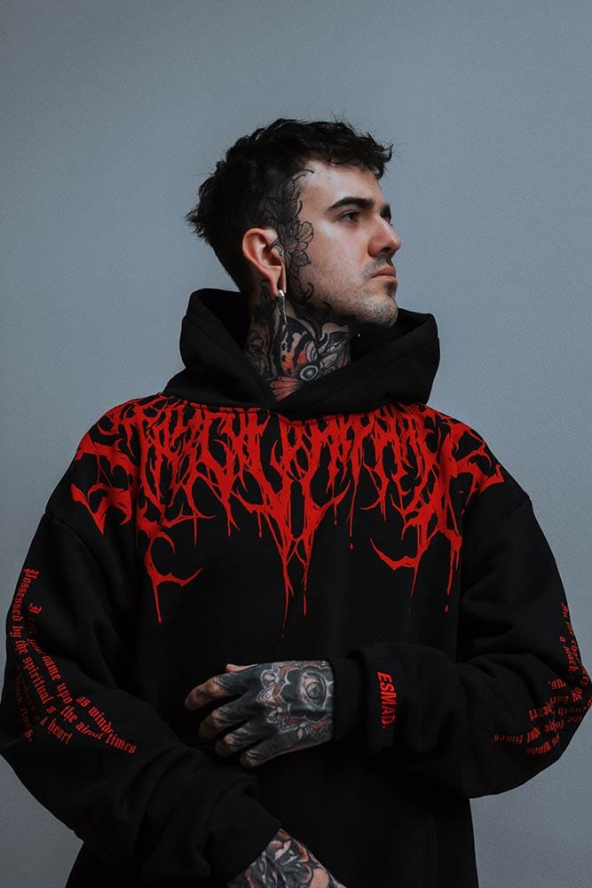 Graphic Oversized Hoodie – Carter